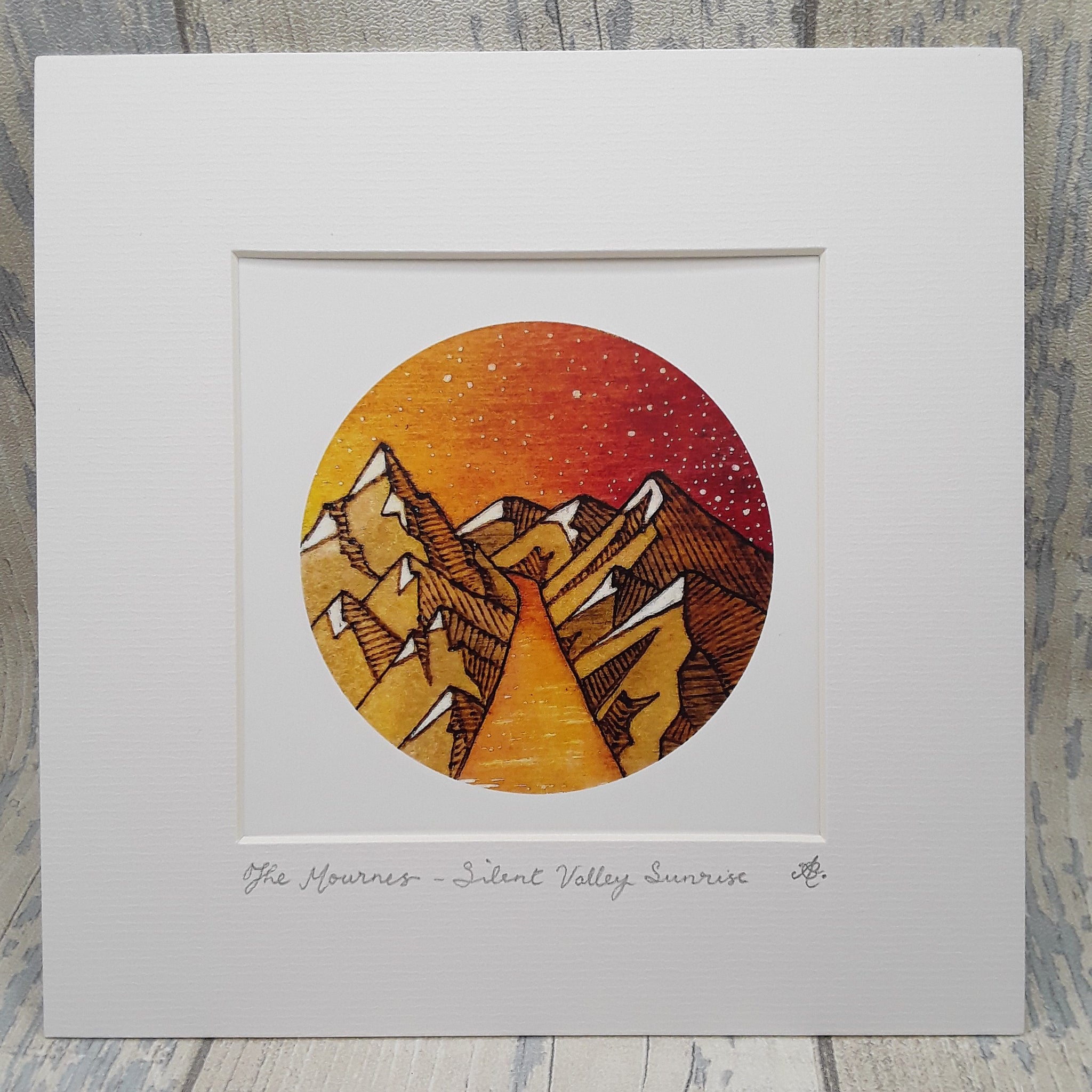 The Mournes - 'Silent Valley Sunrise'