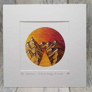 The Mournes - 'Silent Valley Sunrise'