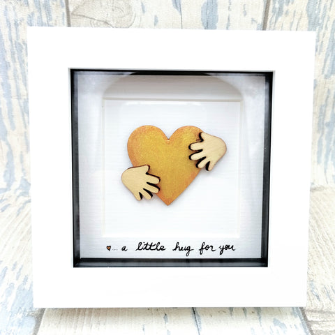 A Little Hug For You - (Gold Heart)