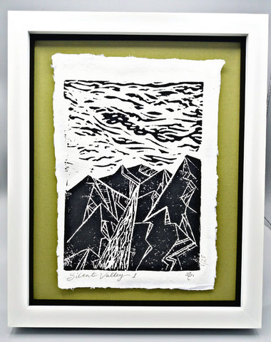 'Silent Valley 1' - Limited Edition Linocut Print